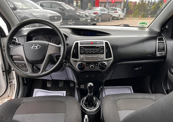 Hyundai i20 cena 24900 przebieg: 186000, rok produkcji 2014 z Ryn małe 497